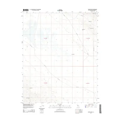 2015 Map of Painted Rock, 2015 Print