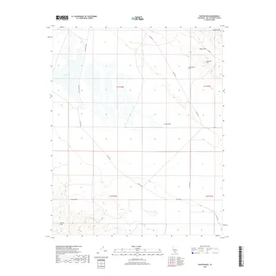 2018 Map of Painted Rock, 2018 Print