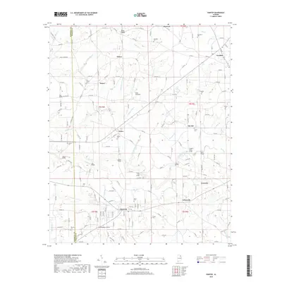2018 Map of Painter, 2018 Print