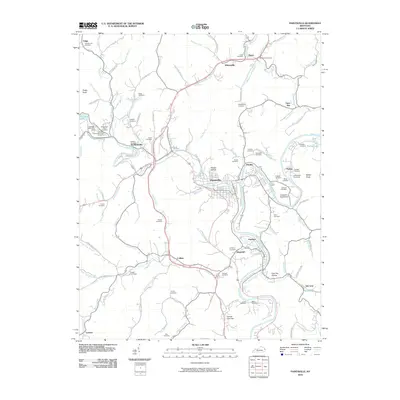 2010 Map of Paintsville, 2010 Print