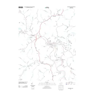 2013 Map of Paintsville, 2013 Print