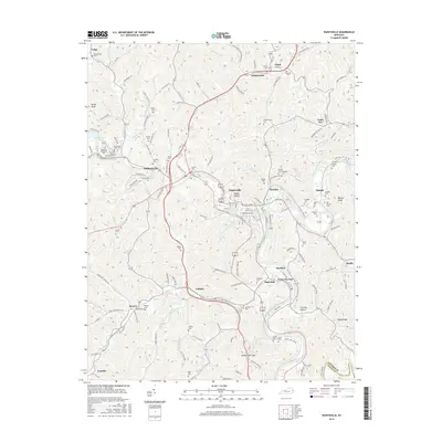 2016 Map of Paintsville, 2016 Print