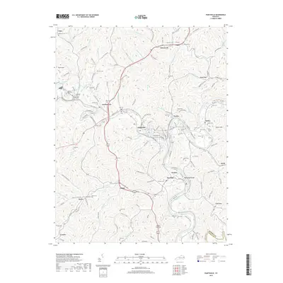 2019 Map of Paintsville, 2019 Print