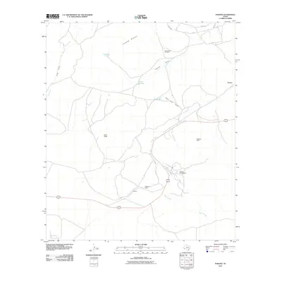 2010 Map of Paisano, 2010 Print