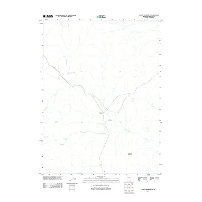 2011 Map of Paiute Meadows, 2011 Print