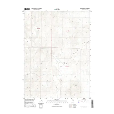 2015 Map of Paiute Meadows, 2015 Print