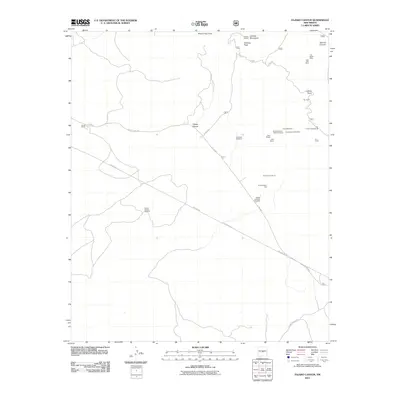 2011 Map of Pajaro Canyon, 2011 Print