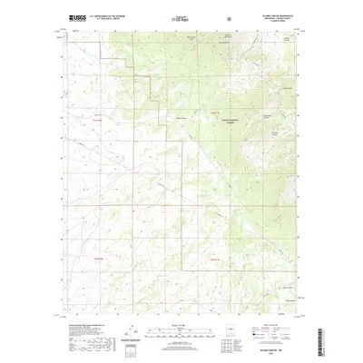 2020 Map of Pajaro Canyon, 2020 Print