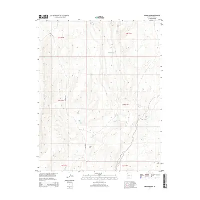 2014 Map of Pakoon Springs, 2014 Print