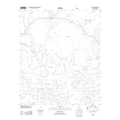 2012 Map of Pala, 2012 Print