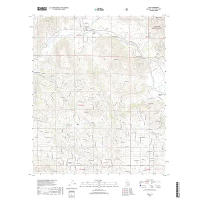 2018 Map of Pala, 2018 Print
