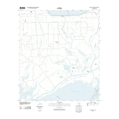 2010 Map of Palacios NE, 2010 Print