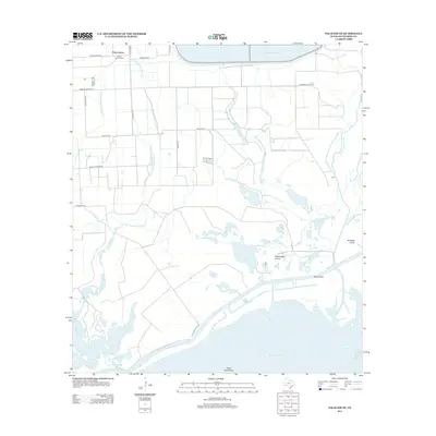 2013 Map of Palacios NE, 2013 Print
