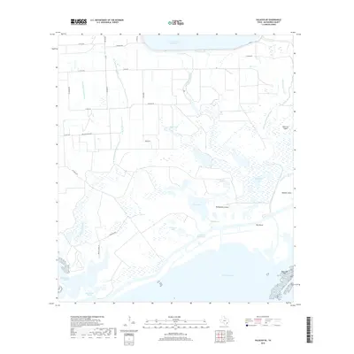 2019 Map of Palacios NE, 2019 Print