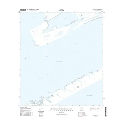 2016 Map of Palacios Point, 2016 Print