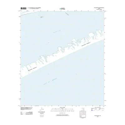 2010 Map of Palacios SE, 2010 Print