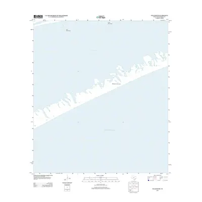 2013 Map of Palacios SE, 2013 Print