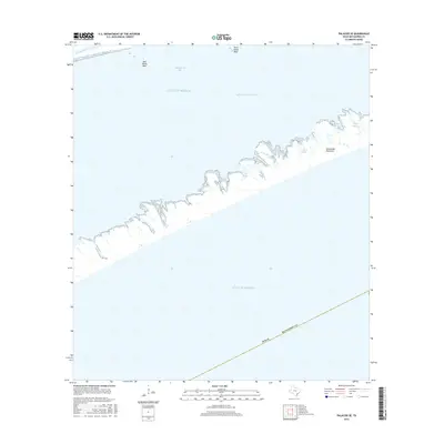 2016 Map of Palacios SE, 2016 Print