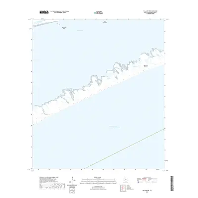 2022 Map of Palacios SE, 2022 Print