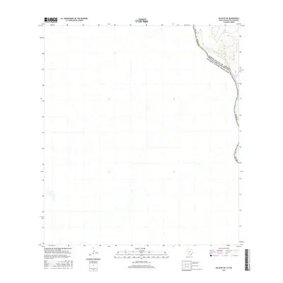 2016 Map of Palafox SW, 2016 Print
