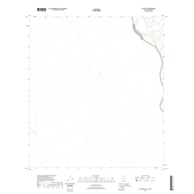 2019 Map of Palafox SW, 2019 Print