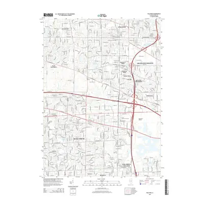 2015 Map of Palatine, 2015 Print