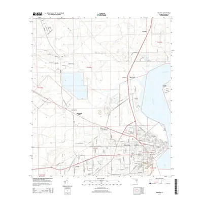 2015 Map of Palatka, 2015 Print