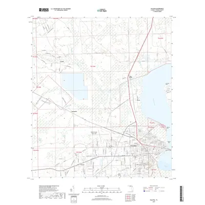 2018 Map of Palatka, 2018 Print