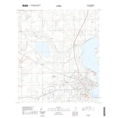 2021 Map of Palatka, 2021 Print