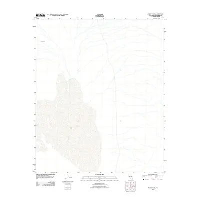 2012 Map of Palen Lake, 2012 Print