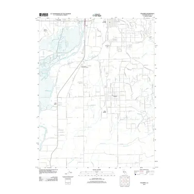 2012 Map of Palermo, 2012 Print