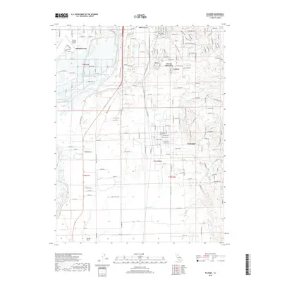 2018 Map of Palermo, 2018 Print