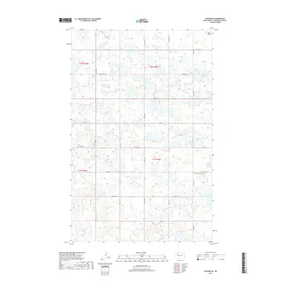 2017 Map of Palermo NE, 2017 Print