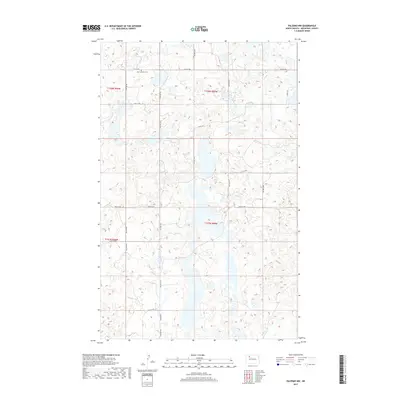 2017 Map of Palermo NW, 2017 Print