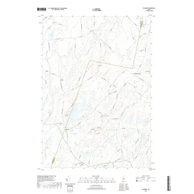 2018 Map of Palermo, 2018 Print