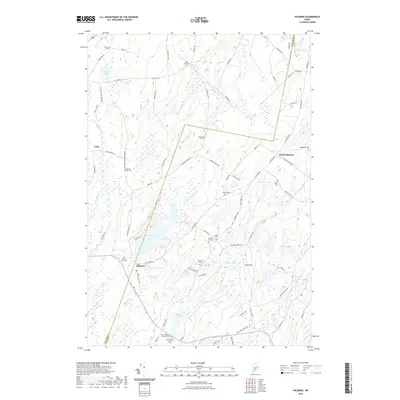 2021 Map of Palermo, 2021 Print