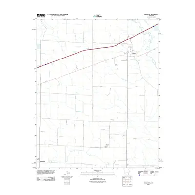2011 Map of Palestine, 2011 Print