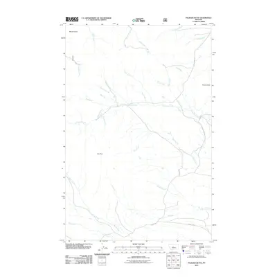 2011 Map of Palisade Butte, 2011 Print