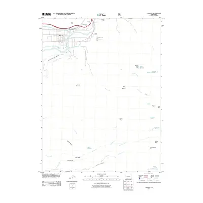 2011 Map of Palisade, 2011 Print
