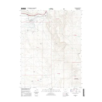 2016 Map of Palisade, 2016 Print