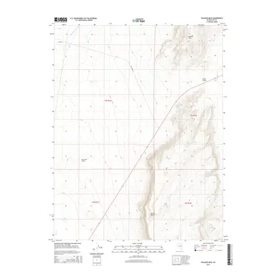 2014 Map of Palisade Mesa, 2014 Print