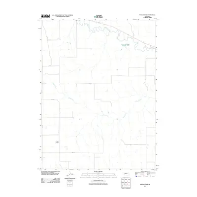 2011 Map of Palisade SW, 2011 Print