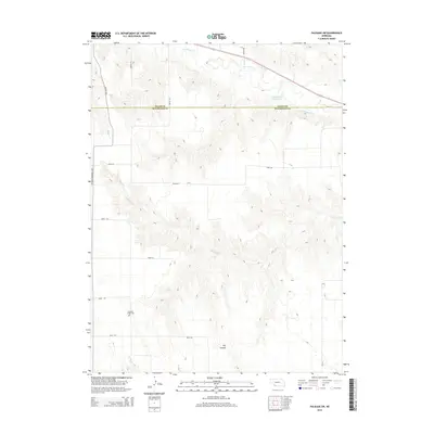 2014 Map of Palisade SW, 2014 Print