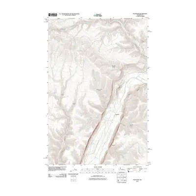 2011 Map of Palisades, 2011 Print