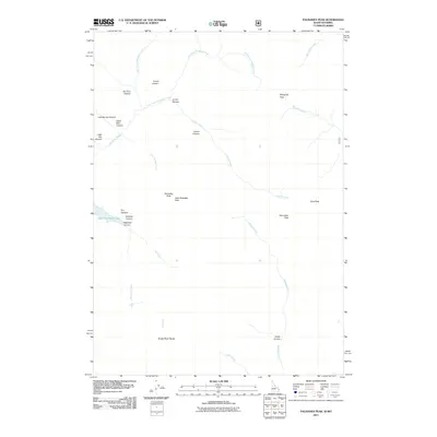 2011 Map of Palisades Peak, 2011 Print