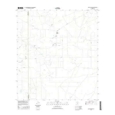2016 Map of Palito Blanco, 2016 Print