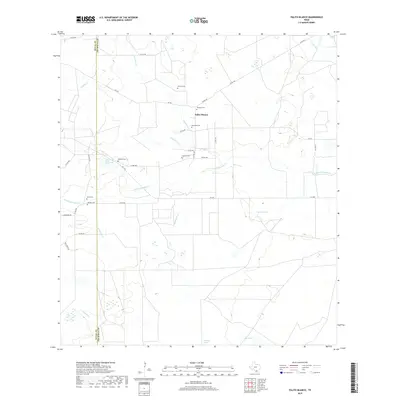 2019 Map of Palito Blanco, 2019 Print