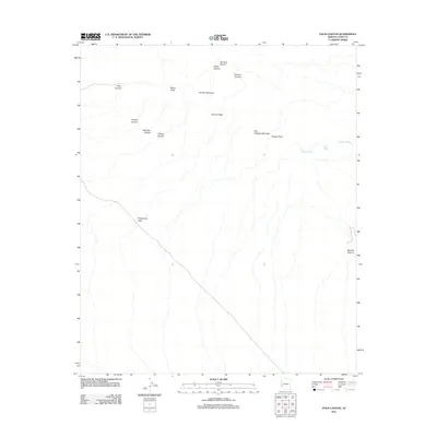 2011 Map of Palm Canyon, 2011 Print