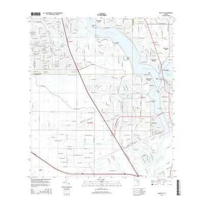 2015 Map of Palm City, 2015 Print