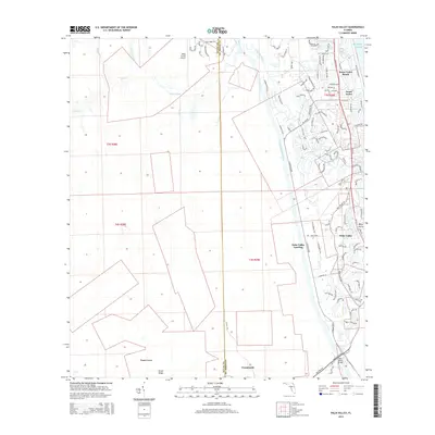 2015 Map of Palm Valley, 2015 Print